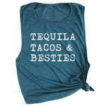 tequila tacos & besties tank