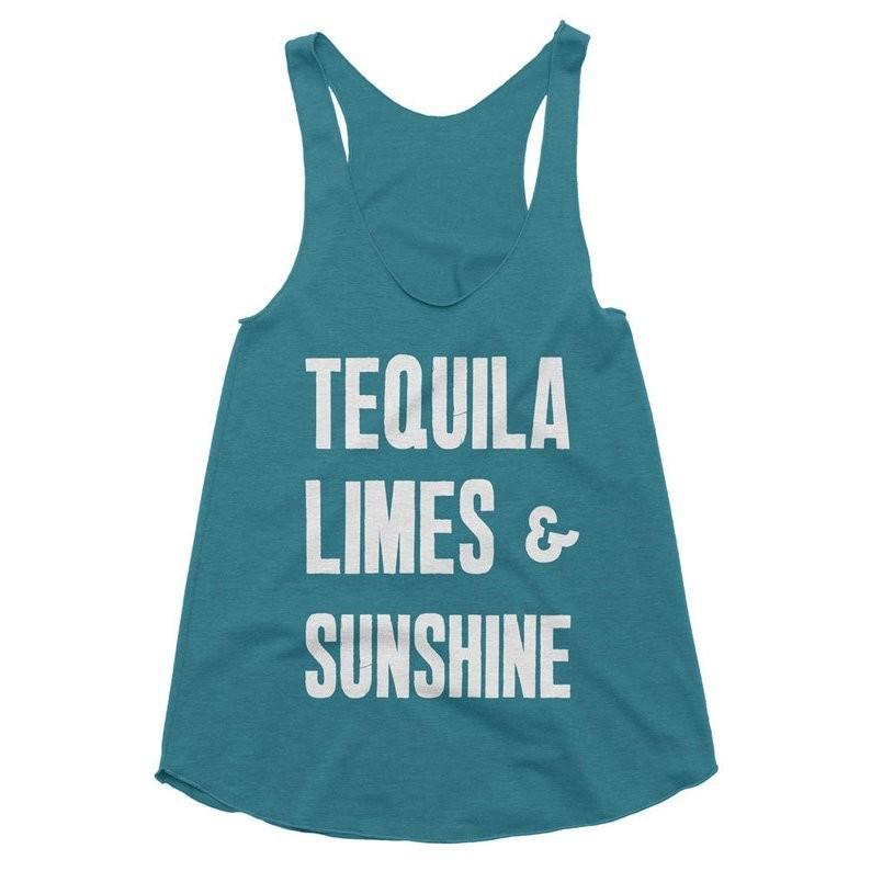 tequila limes & sunshine tank