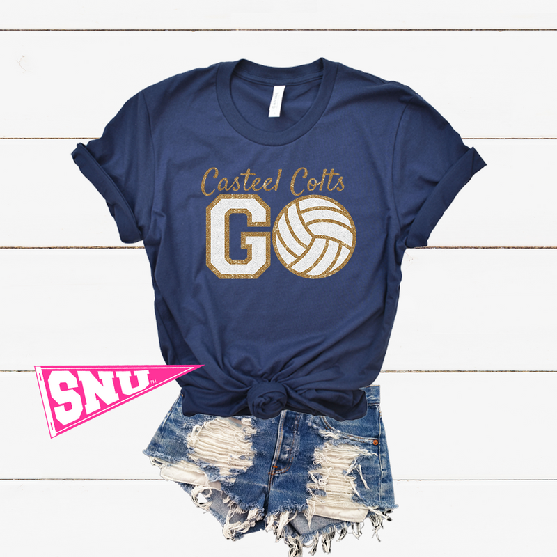 casteel colts go volleyball