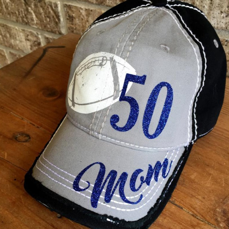 pinnacle pioneers football mom hat