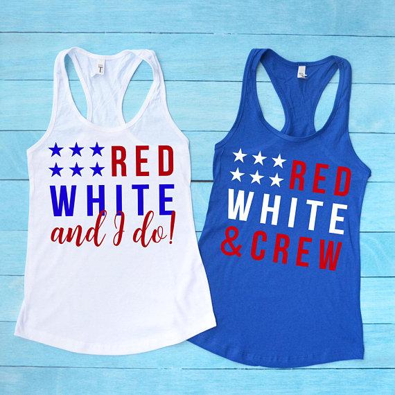 red, white & i do!