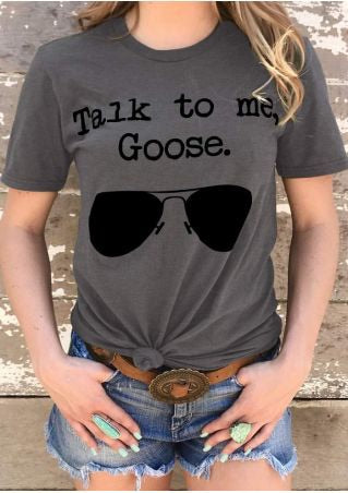 talk to me goose boyfriend tee
