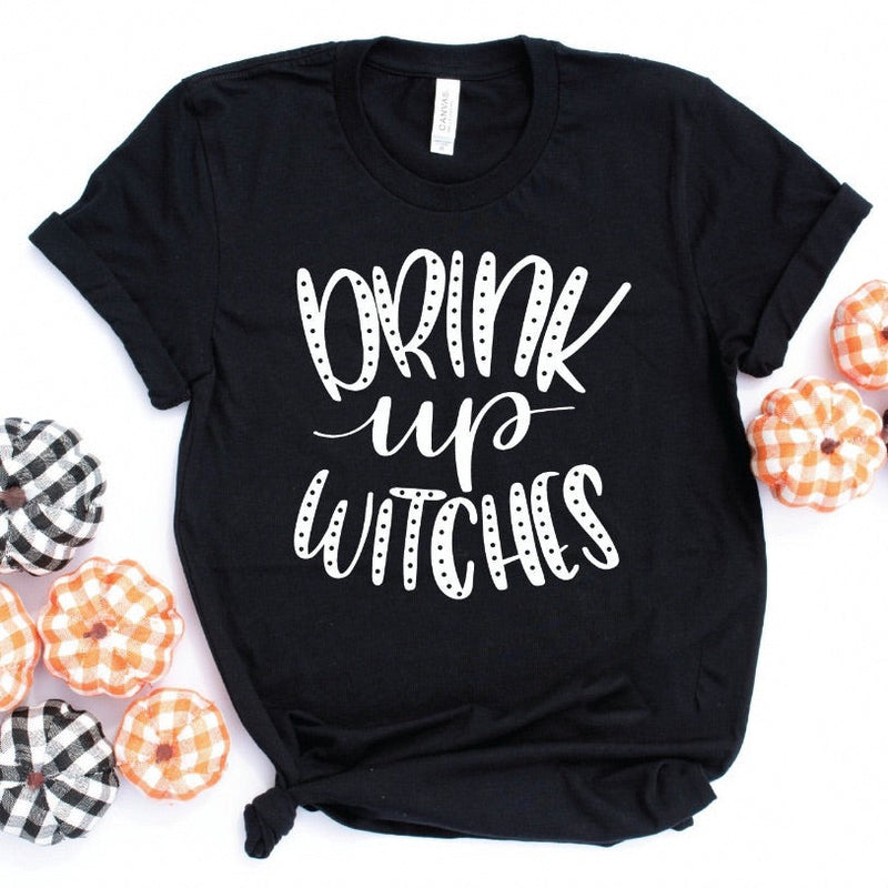 drink up witches tee